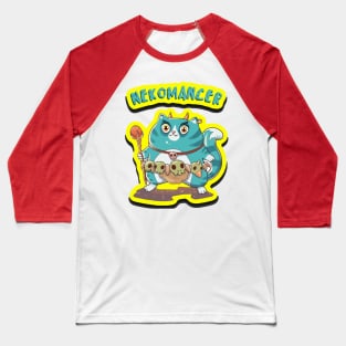 NekoMancer Art Baseball T-Shirt